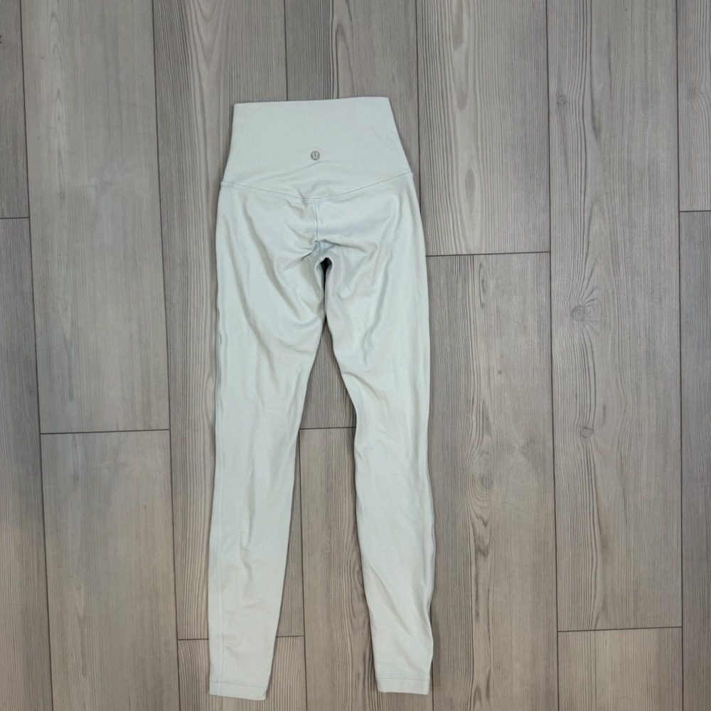 lululemon Align Size 0 High-Rise Pant 28" Light Gray Blue